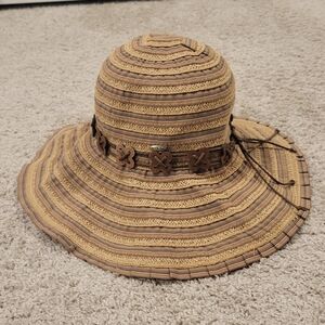 Karen Keith Brim Wide Hat